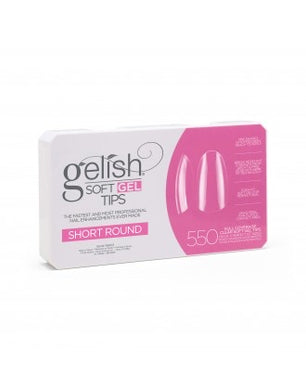 Soft Gel Tip- Short Round (550 ct)