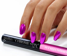 Chrome Stix Fuschia Mirror
